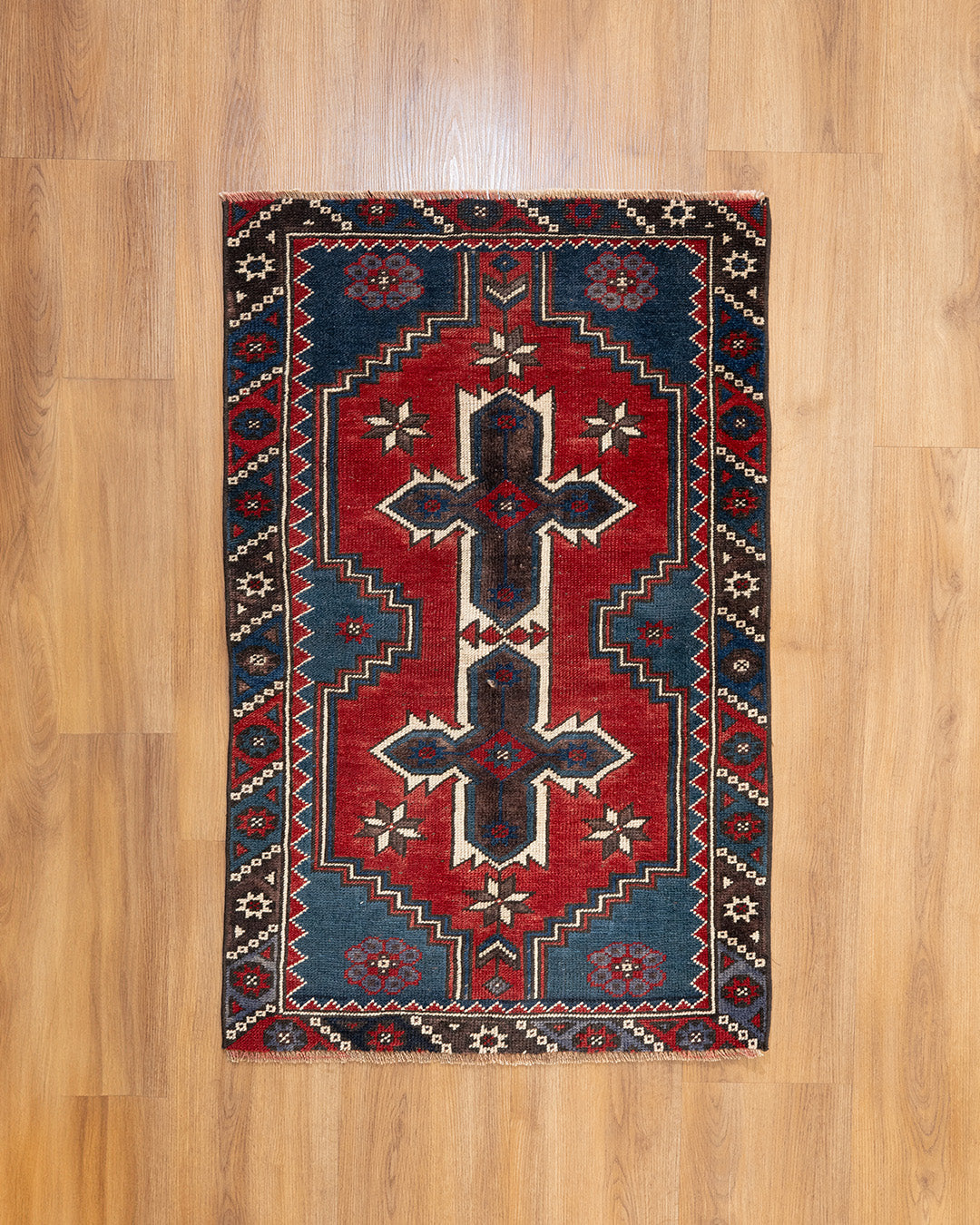 49×262 “Take a side trip” ViNTAGE RUG 8' X 12' Vintage Distressed Rug, Pink - Erithor - Revival™