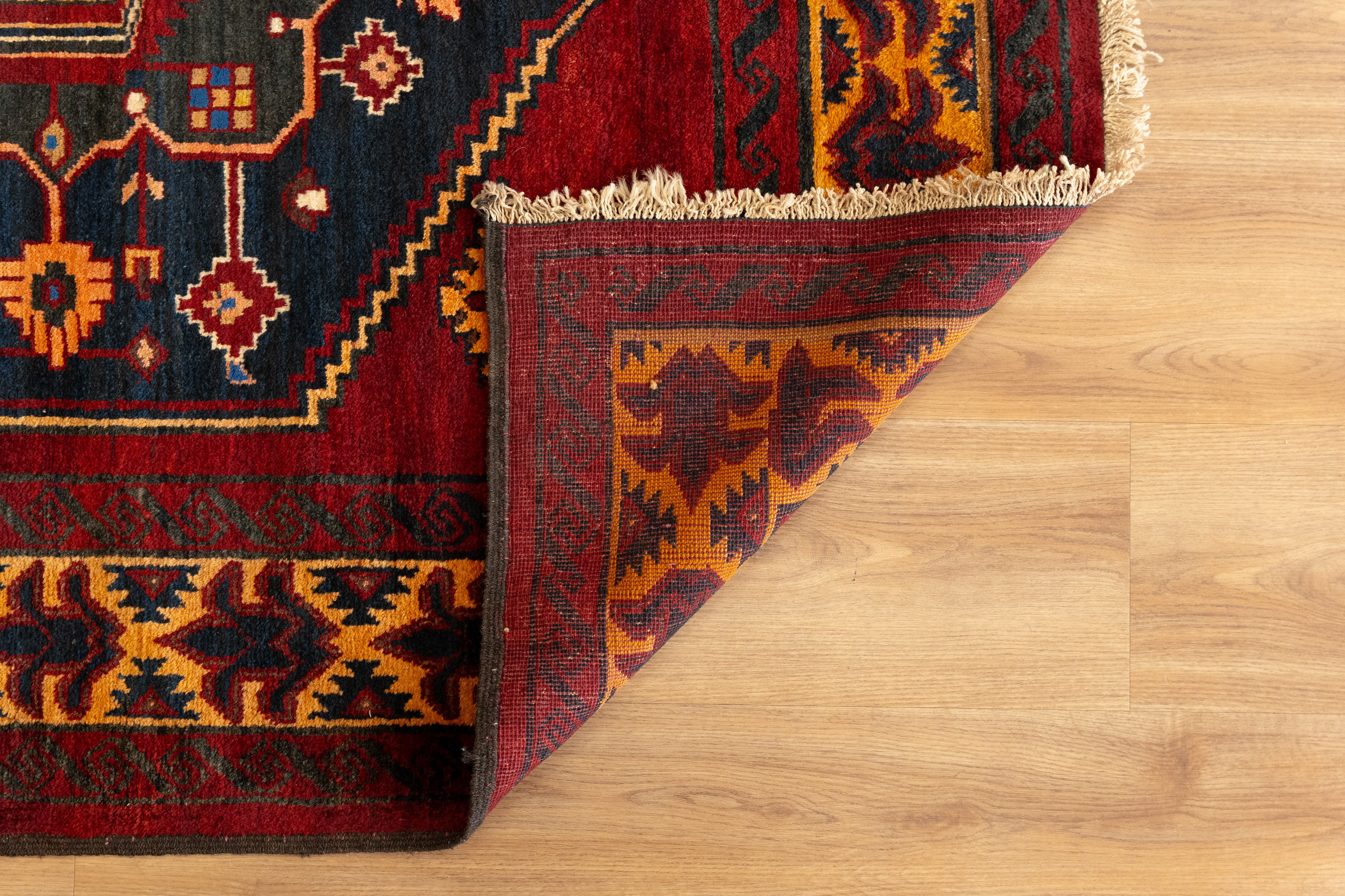 80.5×132\"Capricious” ViNTAGE TURKiSH RUG 80.5×132