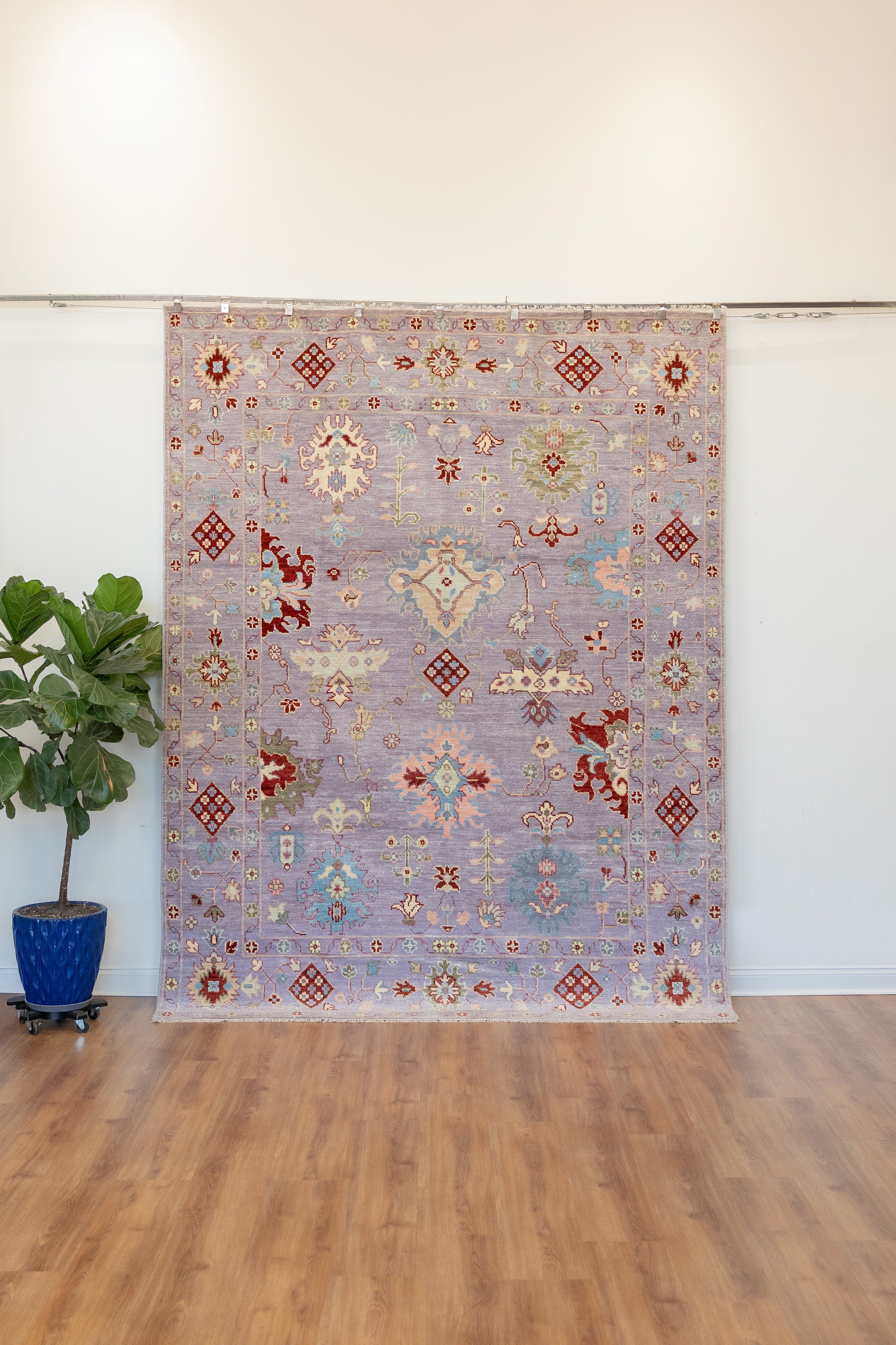 51×103\"Winter wonderland” ViNTAGE RUG 51×103