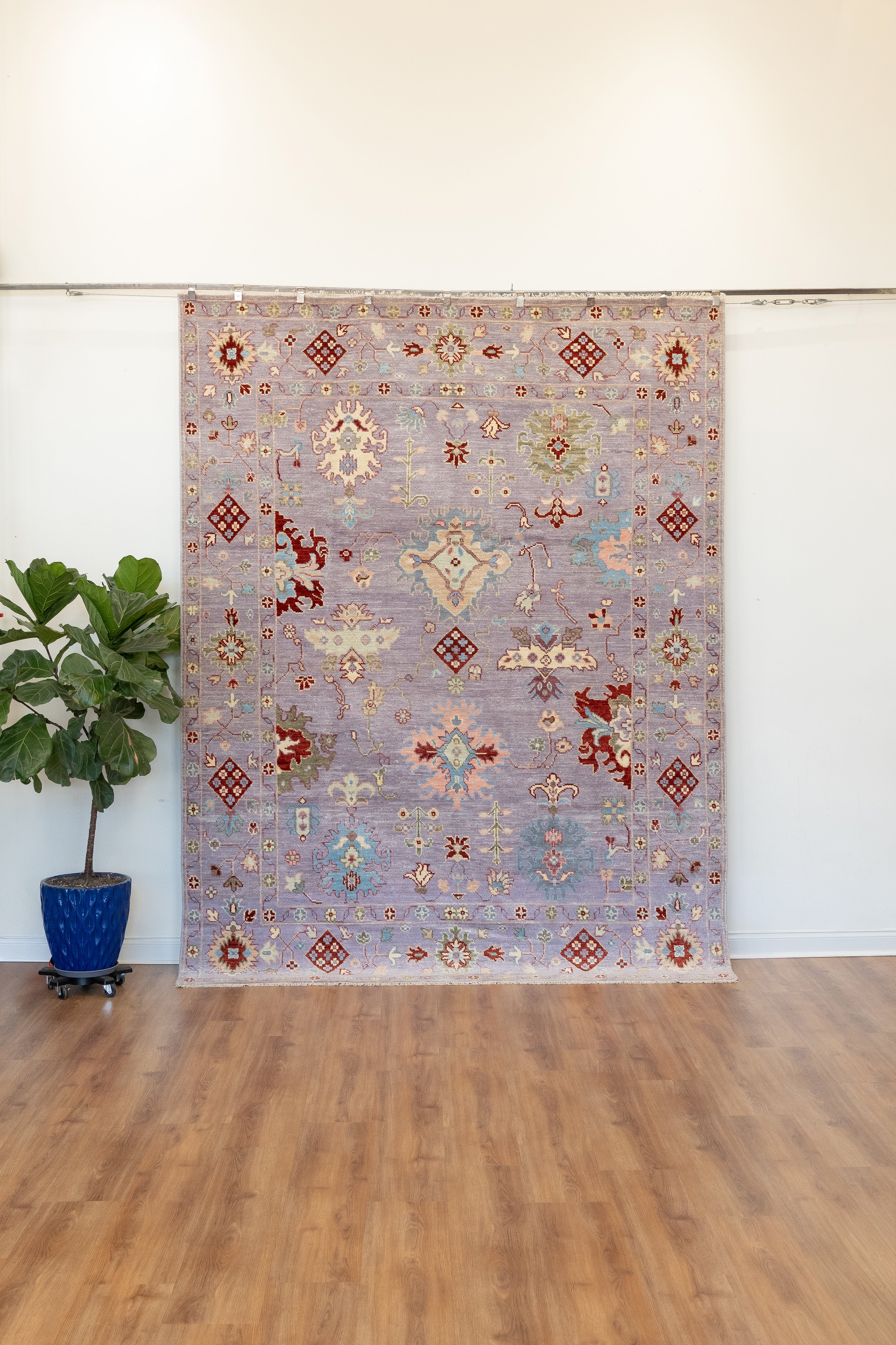 51×103\"Winter wonderland” ViNTAGE RUG 51×103